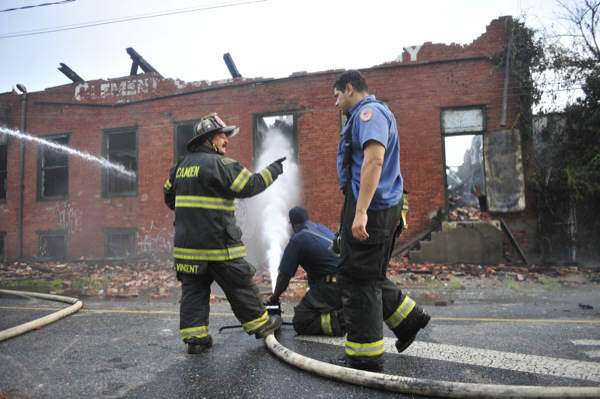 Clement Coverall fire — Courier-Post, July 6, 2011