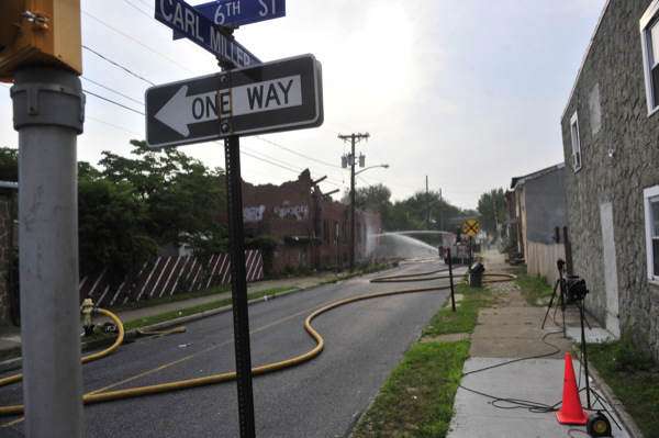 Clement Coverall fire — Courier-Post, July 6, 2011