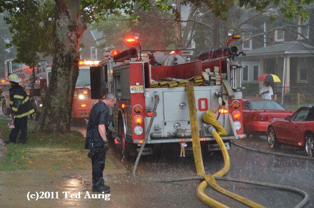 Fire at 2930 Kansas Road, July 7, 2011