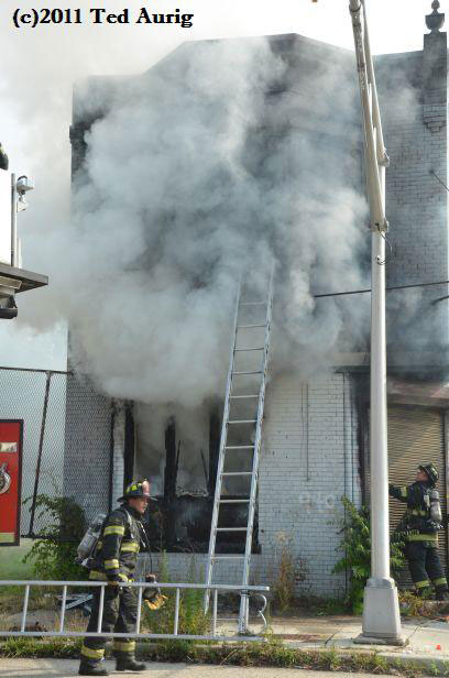 Fire at 940 Haddon Avenue, July 29, 2011