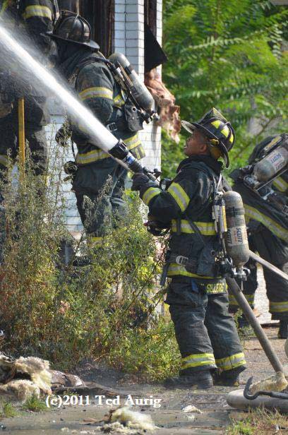 Fire at 940 Haddon Avenue, July 29, 2011