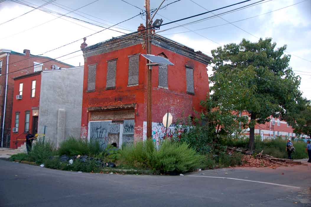Northeast Corner of South 5th & Division Streets, July 31, 2011