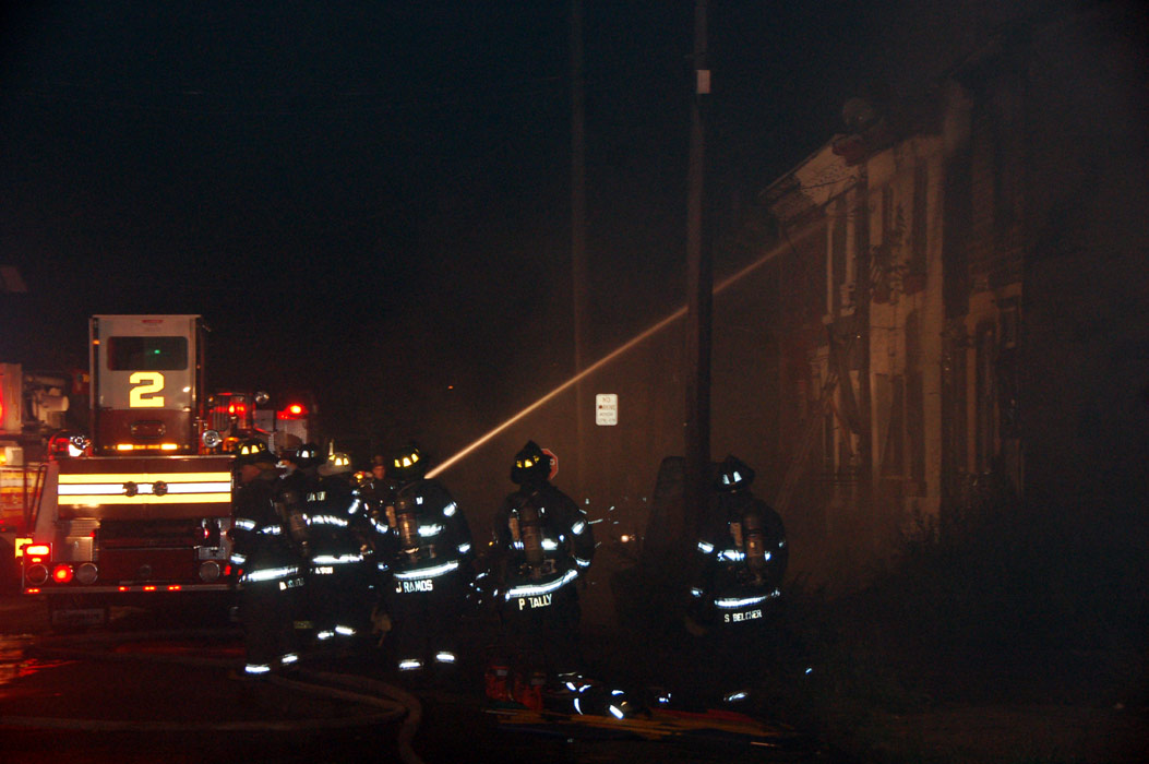 Fire at 1031 & 1033 South 5th Street