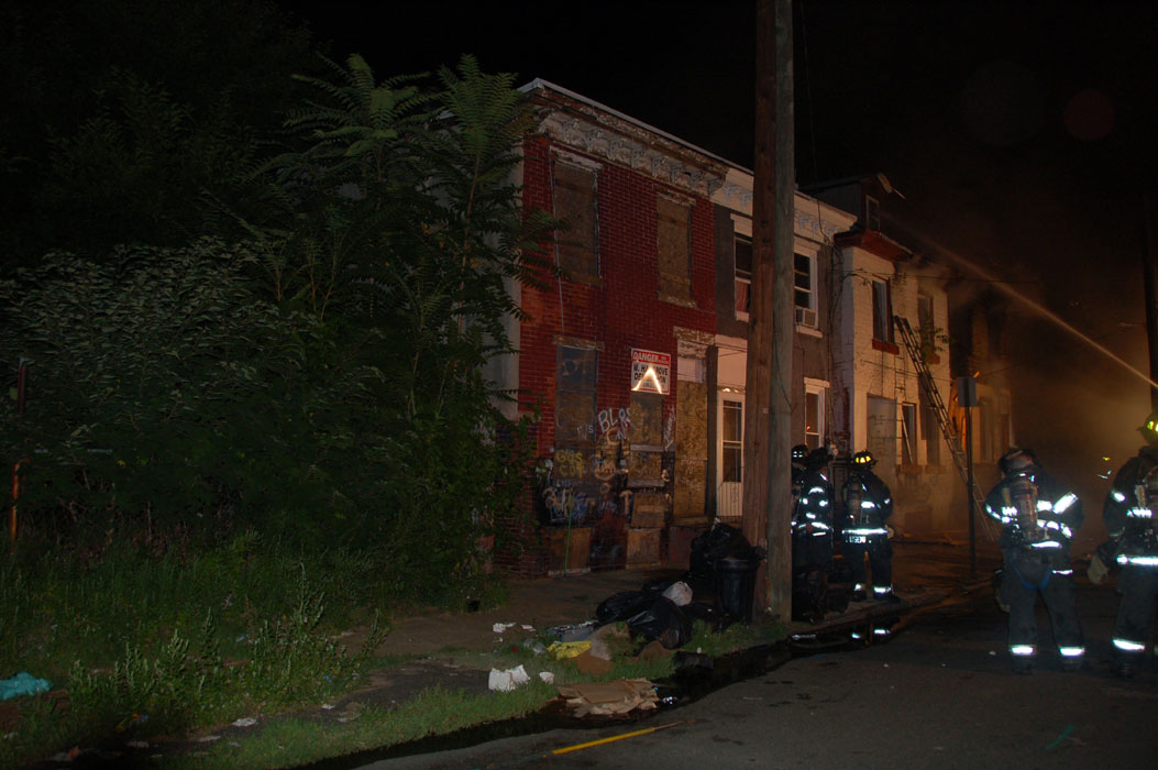 Fire at 1031 & 1033 South 5th Street