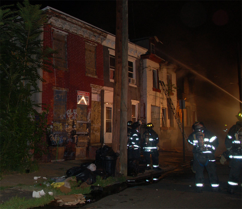 Fire at 1031 & 1033 South 5th Street