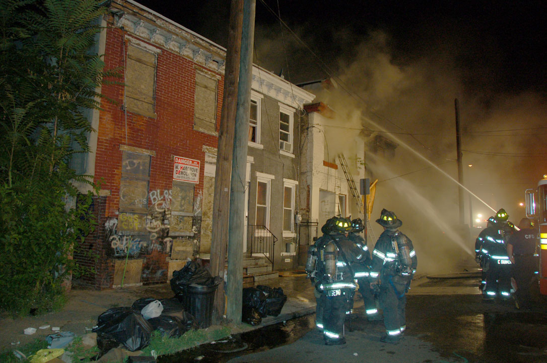Fire at 1031 & 1033 South 5th Street