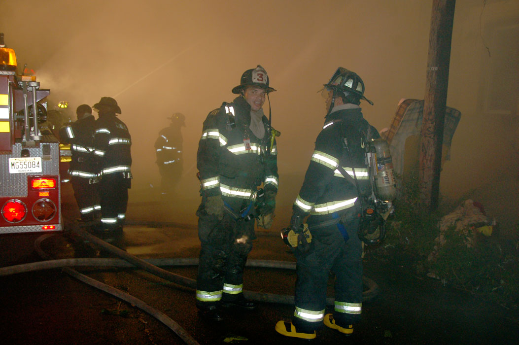 Fire at 1031 & 1033 South 5th Street