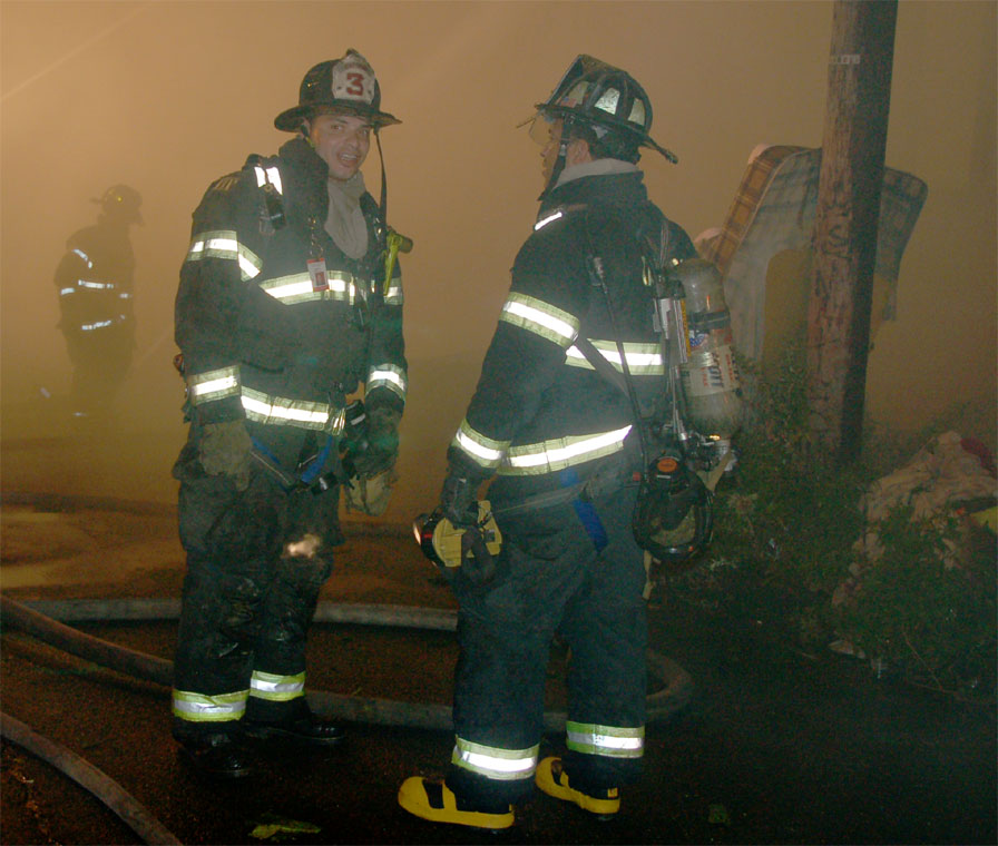Fire at 1031 & 1033 South 5th Street