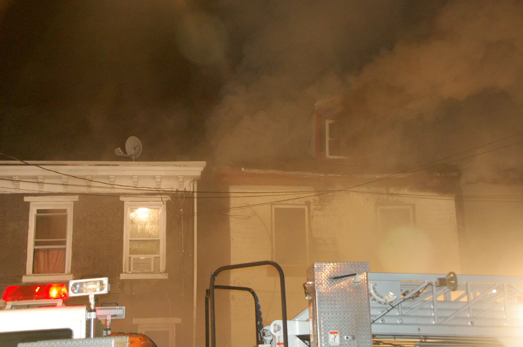 Fire at 1031 & 1033 South 5th Street