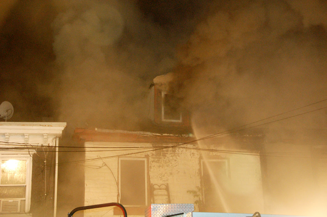 Fire at 1031 & 1033 South 5th Street