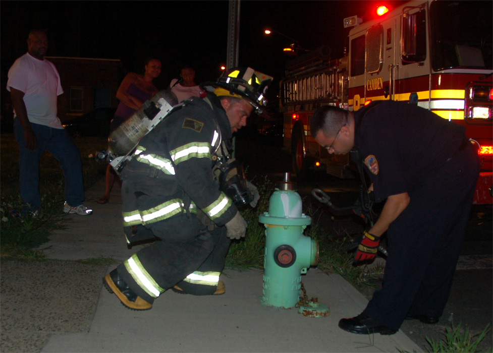 Fire at 1031 & 1033 South 5th Street