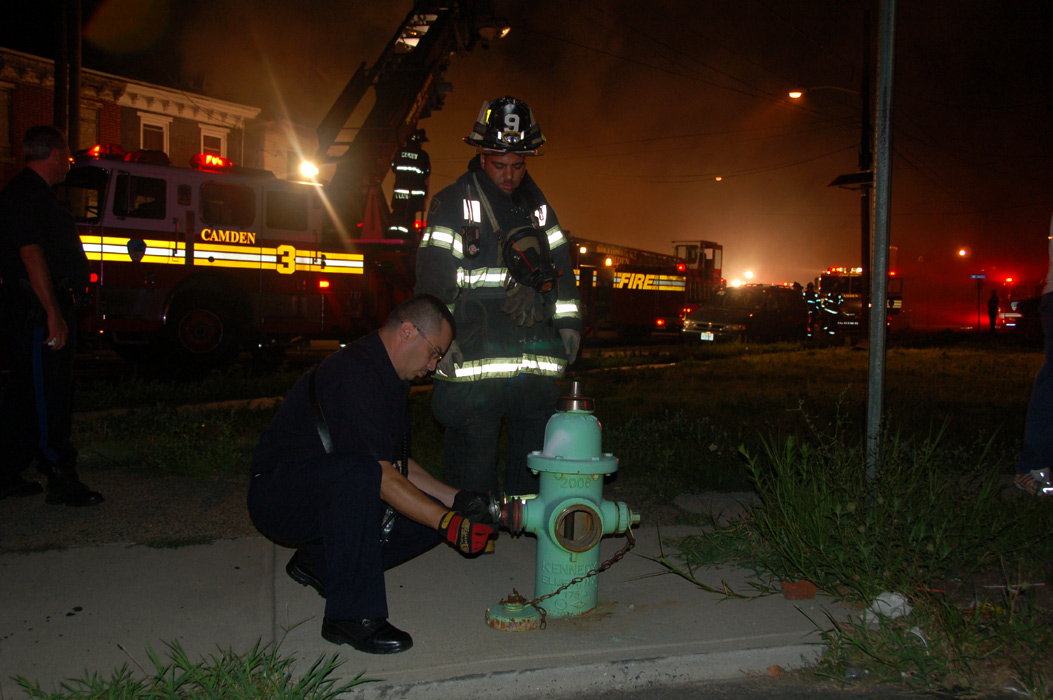 Fire at 1031 & 1033 South 5th Street