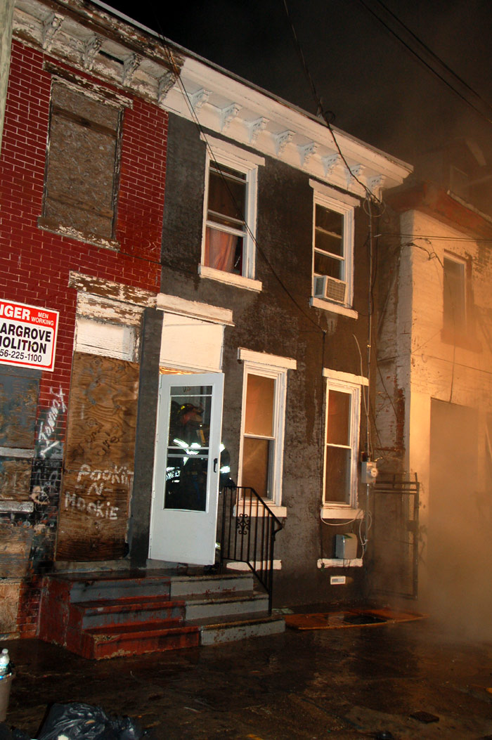 Fire at 1031 & 1033 South 5th Street