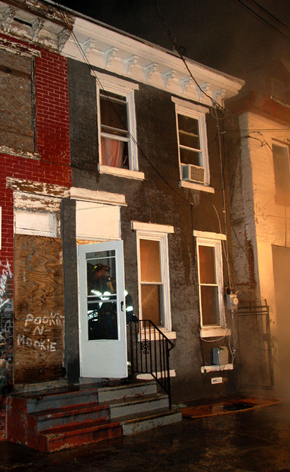 Fire at 1031 & 1033 South 5th Street
