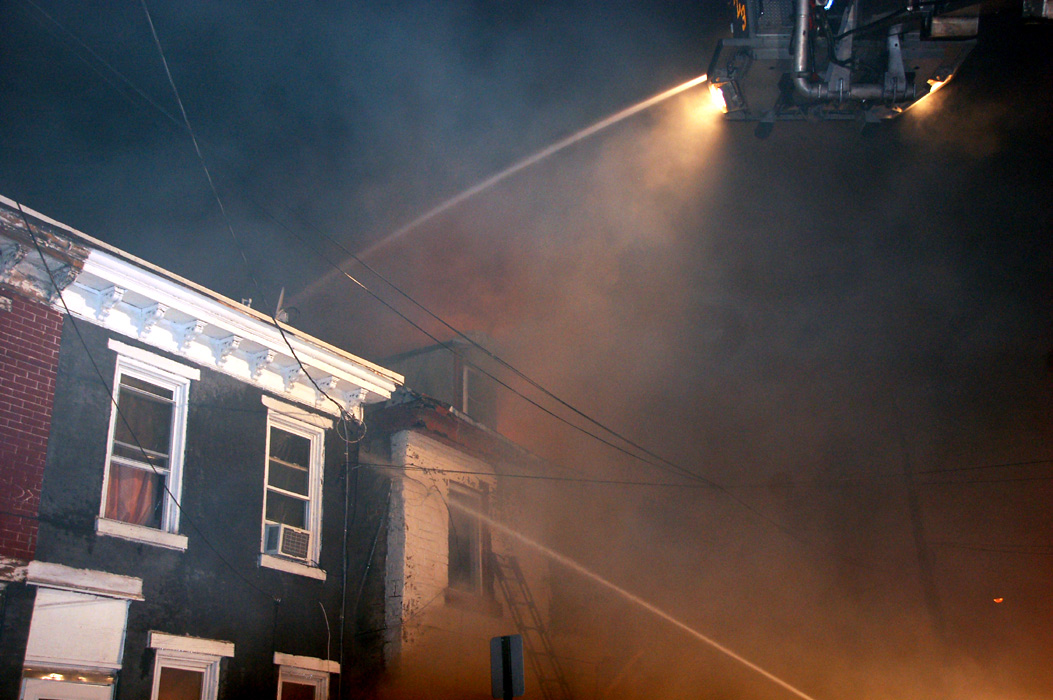 Fire at 1031 & 1033 South 5th Street