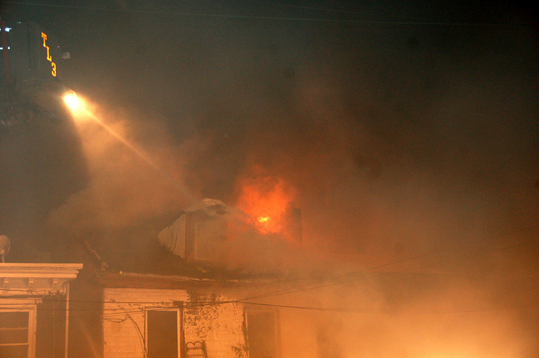 Fire at 1031 & 1033 South 5th Street