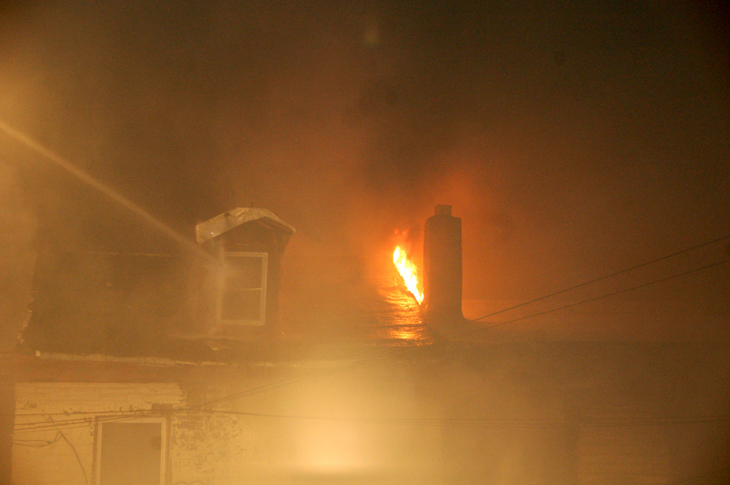 Fire at 1031 & 1033 South 5th Street