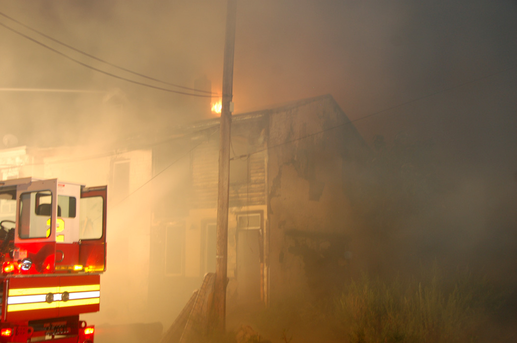 Fire at 1031 & 1033 South 5th Street