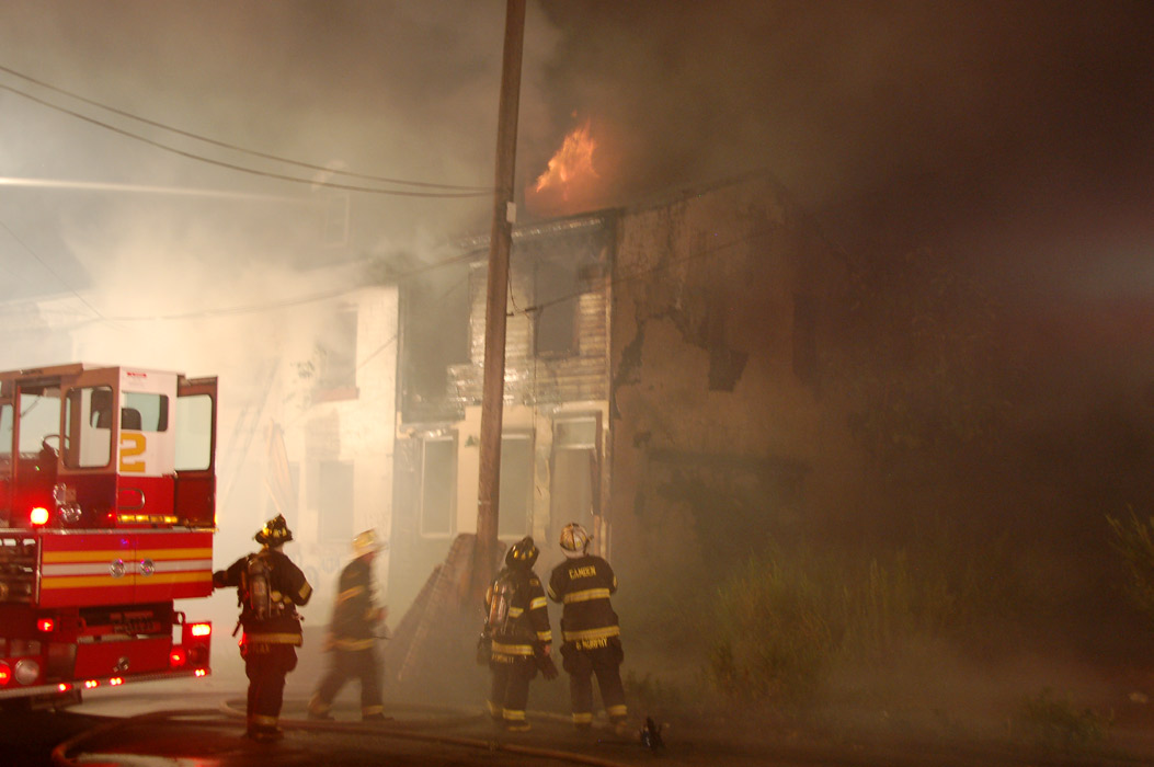 Fire at 1031 & 1033 South 5th Street