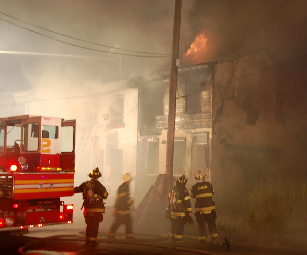 Fire at 1031 & 1033 South 5th Street