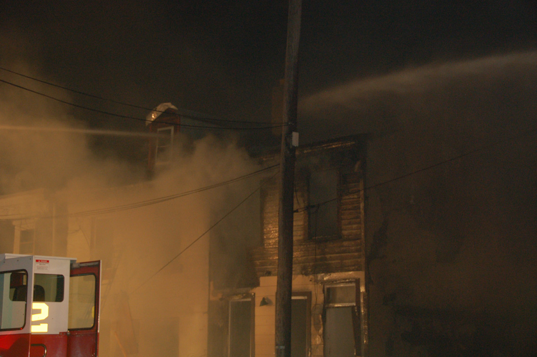 Fire at 1031 & 1033 South 5th Street