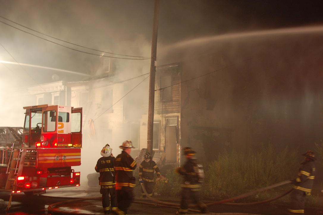 Fire at 1031 & 1033 South 5th Street