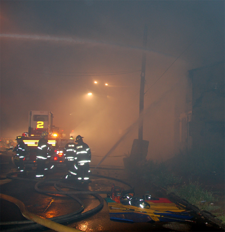 Fire at 1031 & 1033 South 5th Street