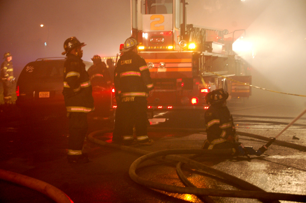 Fire at 1031 & 1033 South 5th Street