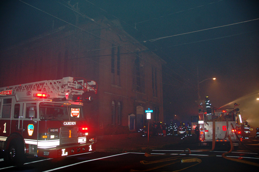 Fire at 1031 & 1033 South 5th Street