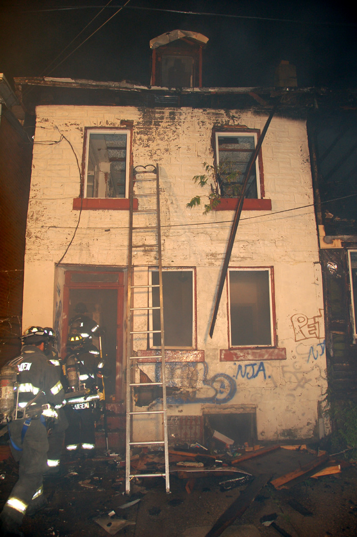 Fire at 1031 & 1033 South 5th Street