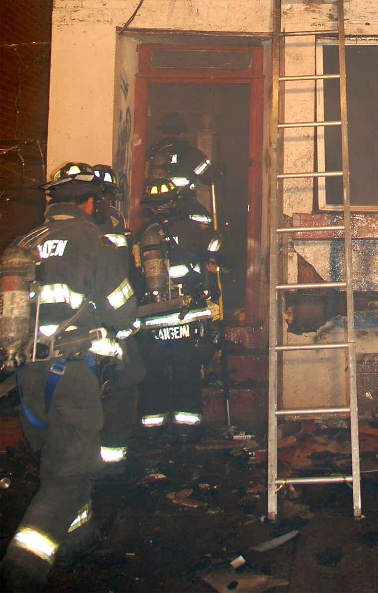 Fire at 1031 & 1033 South 5th Street