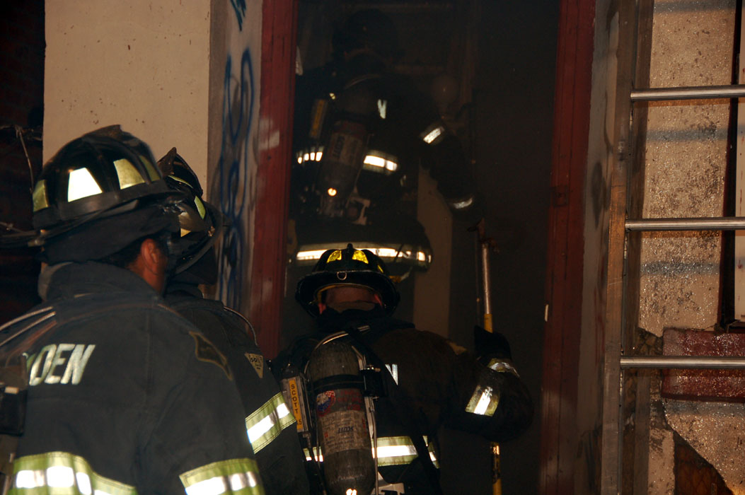 Fire at 1031 & 1033 South 5th Street
