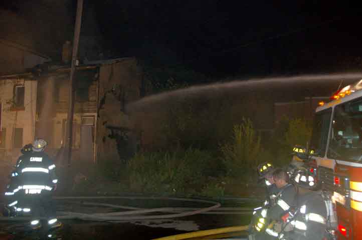 Fire at 1031 & 1033 South 5th Street
