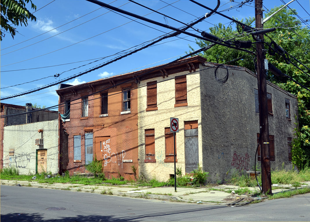 543 to 553 Jackson Street, north side, photographed August 24, 2011