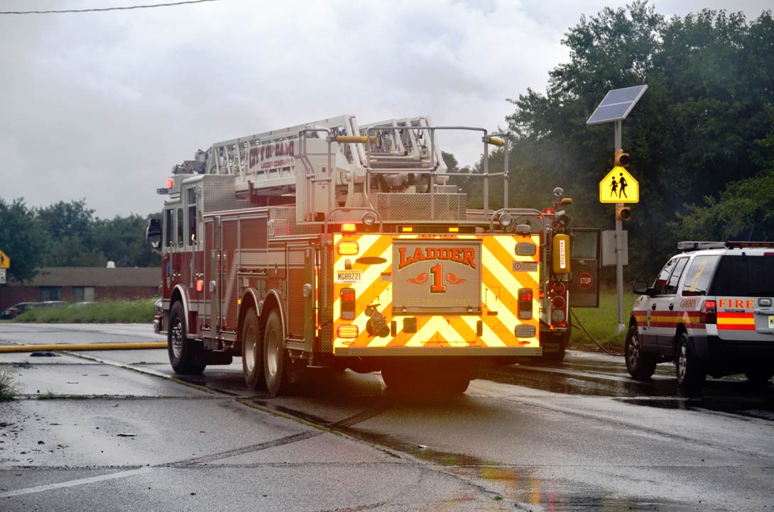Shanty fire near North 11th and Linden Streets