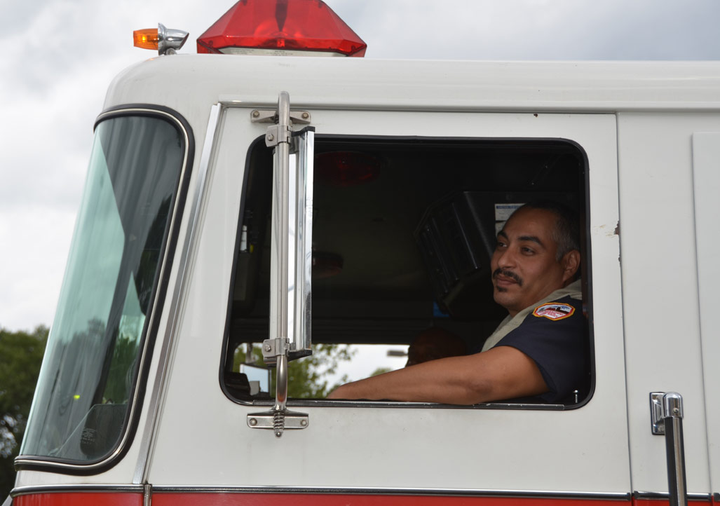 Victor Torres driving Ladder 2