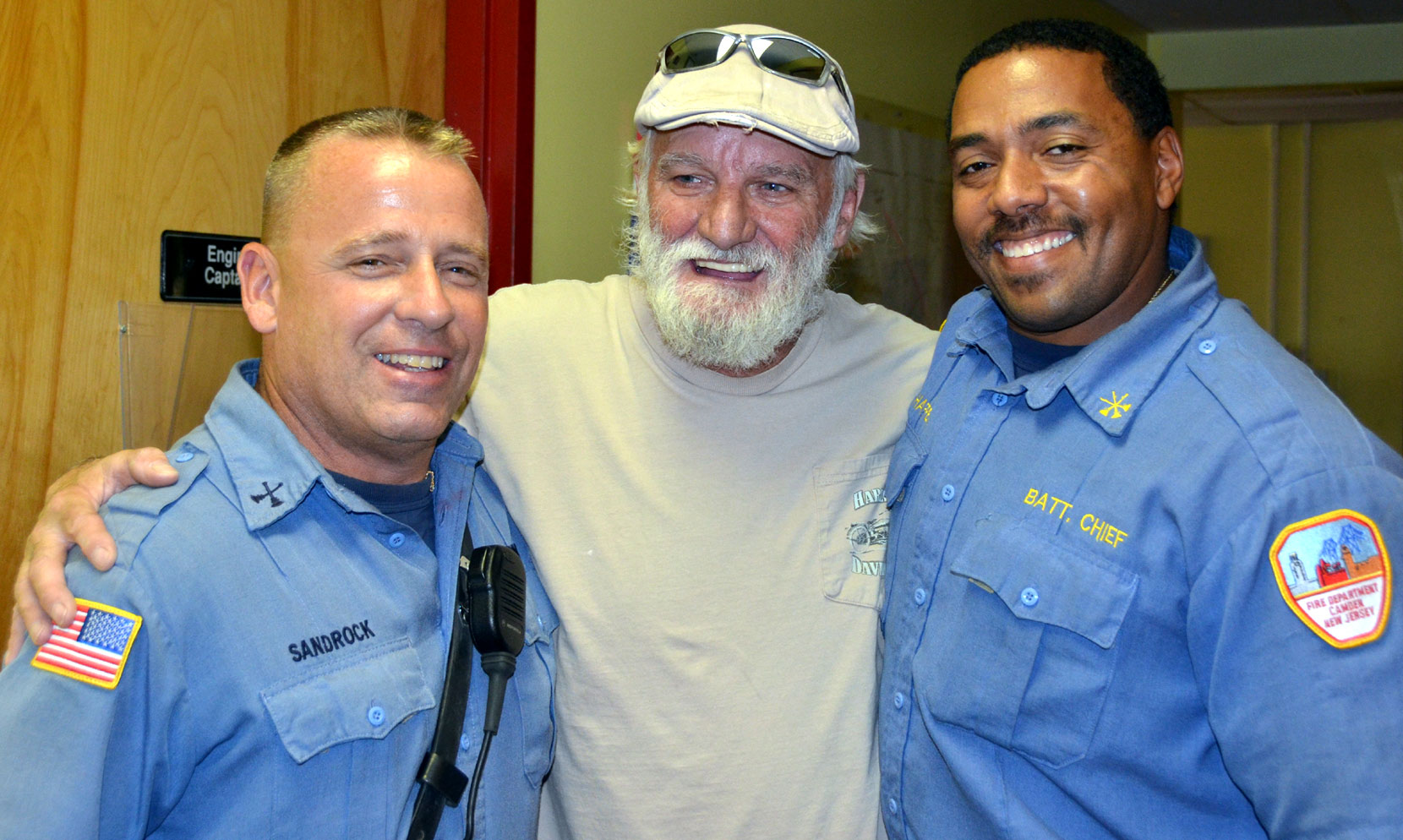 Frank Sandrock, James Johnston, Mark Harper