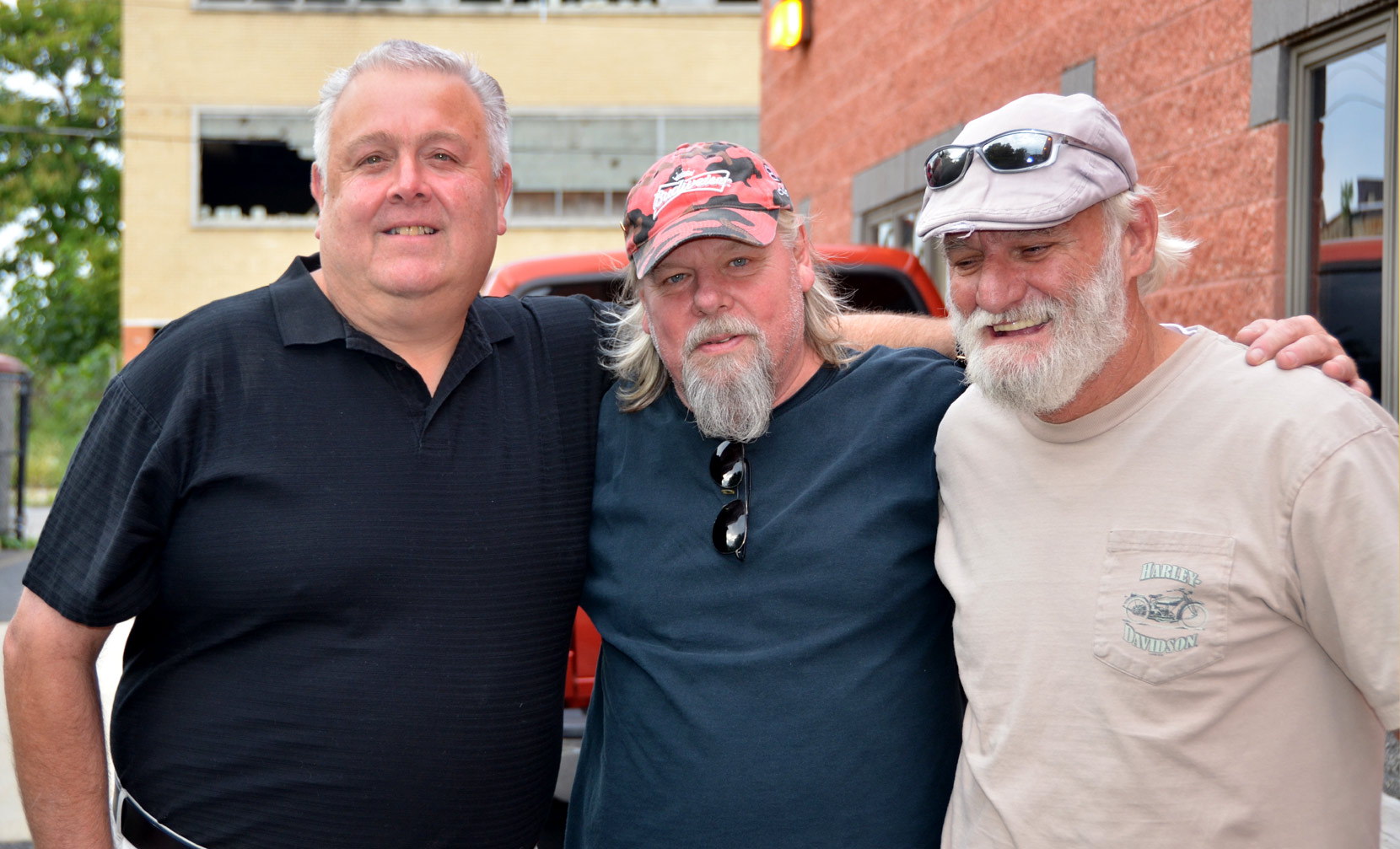 Joe Marini, George Durar, James Johnston at Liberty Station