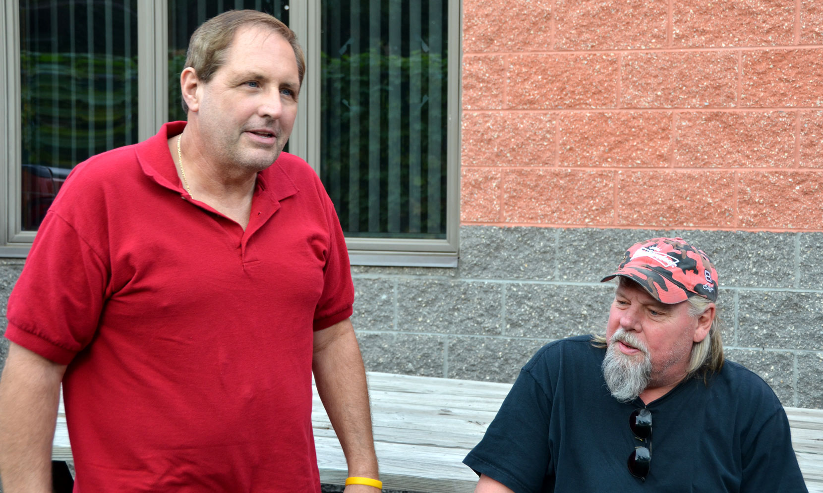 Duane Goobic and George Durar, Camden Fire Department, September 1, 2011