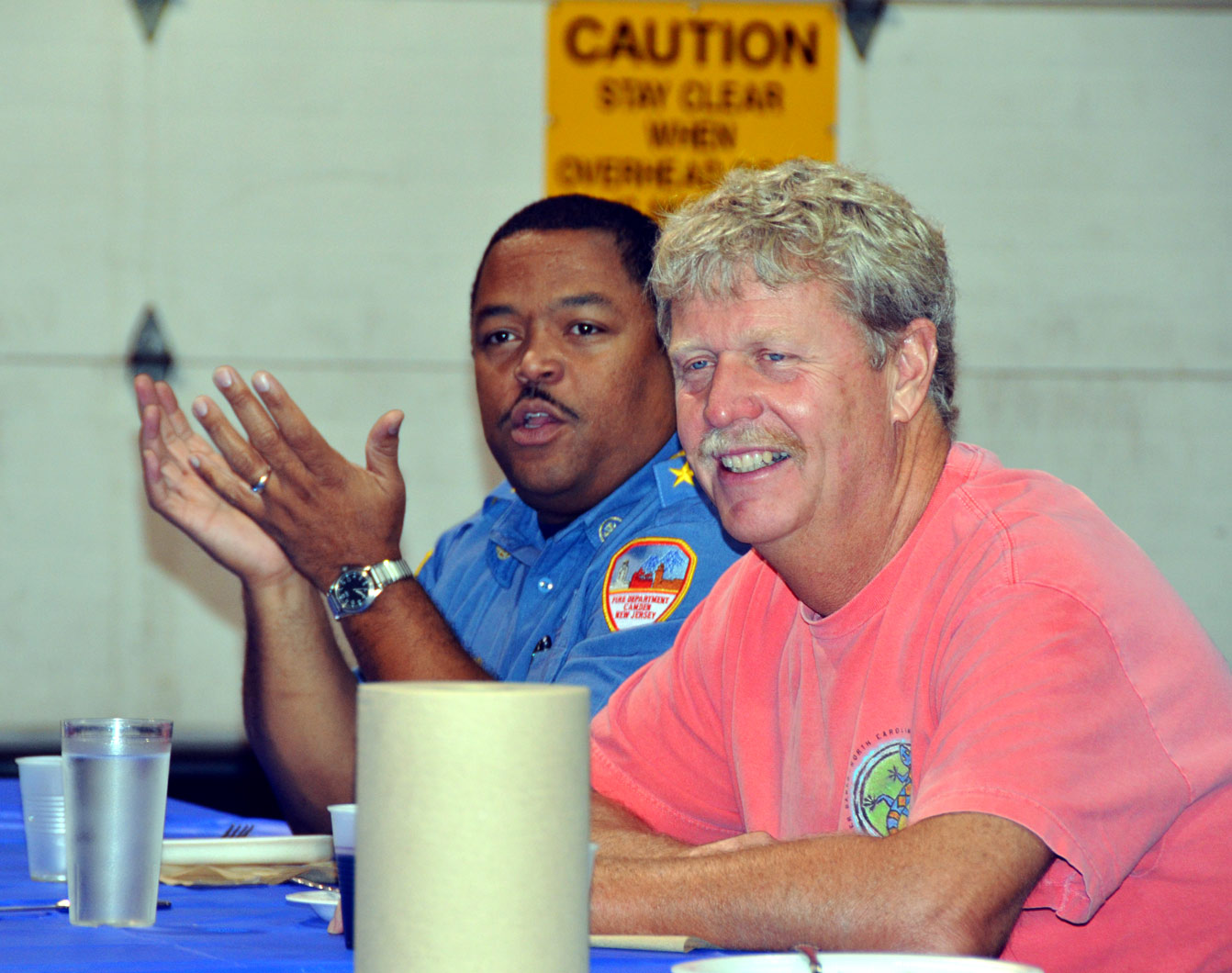 Chief of Department Mike Harper, Greg Murphy