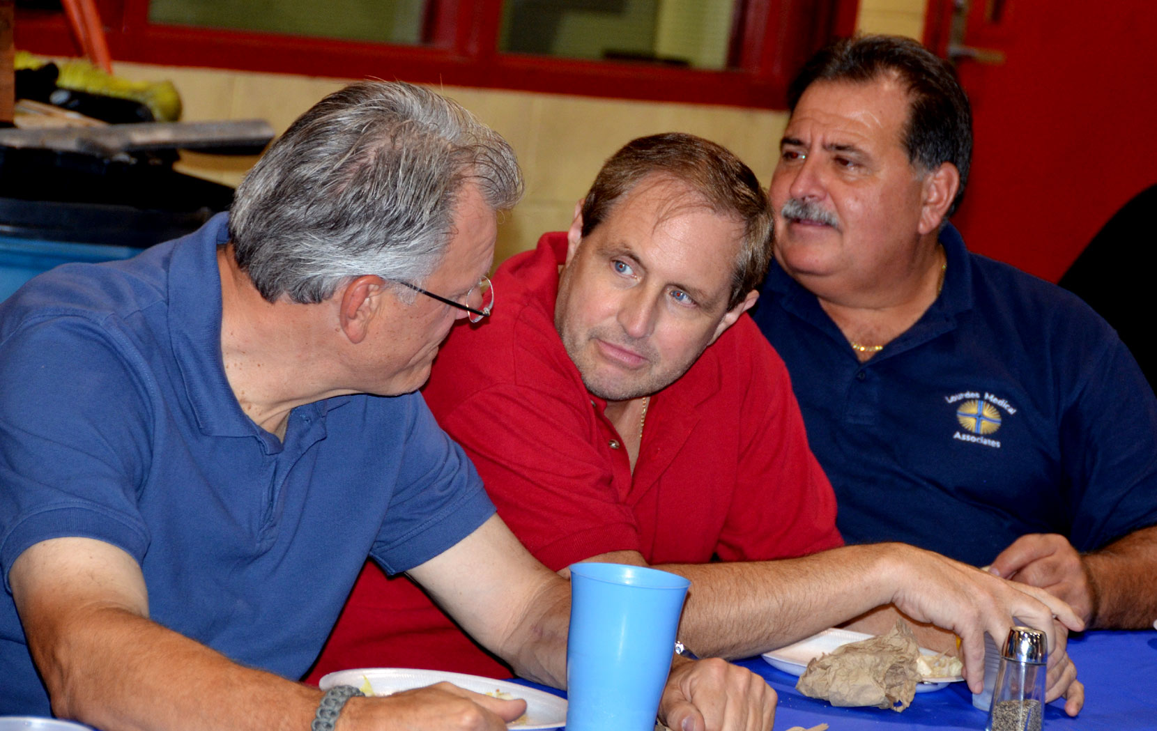 Mark Kogut, Duane Goobic, and Steve DiPompo, Camden Fire Department, September 1, 2011