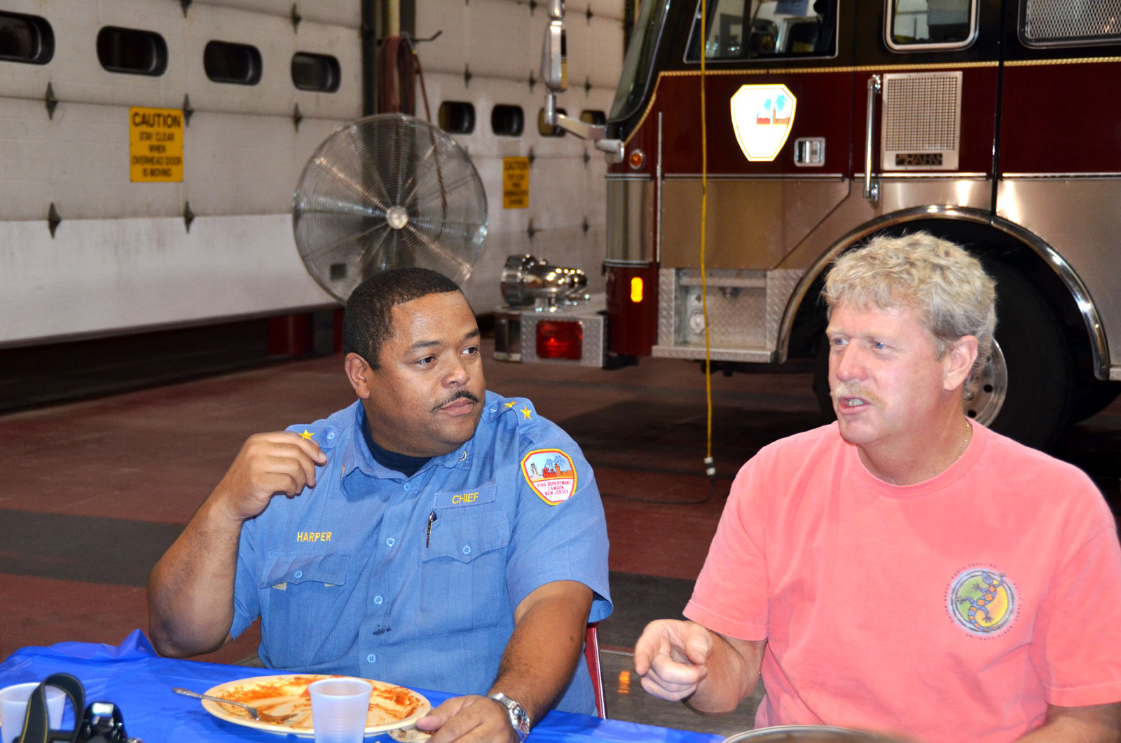 Chief of Department Mike Harper, Greg Murphy