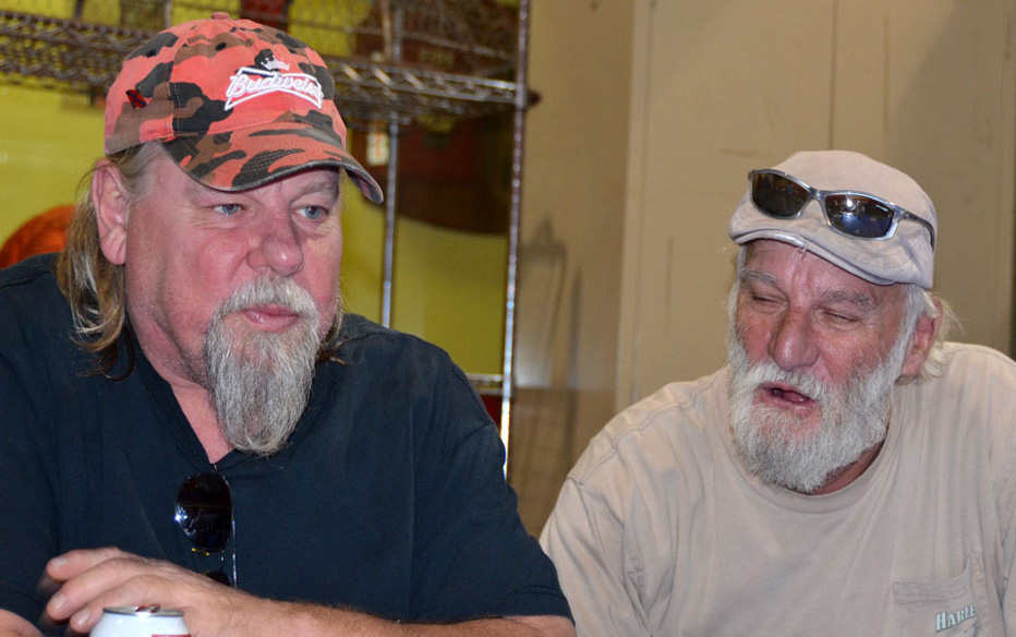 George Durar and James Johnston at Liberty Station