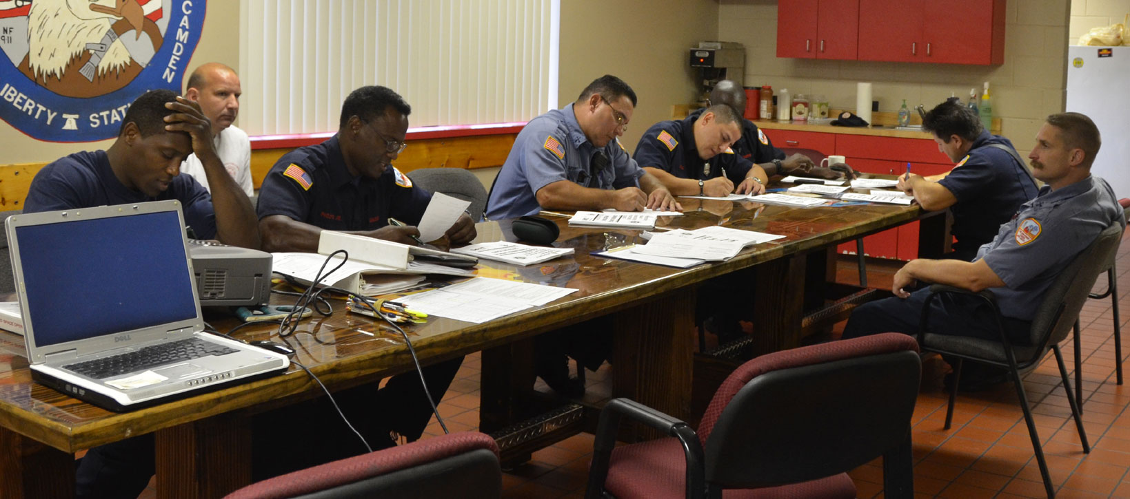 Frank Thompson, Herb Leary, Manny Martinez, David Diaz, Kenneth White, Gamalier Rivera, David Dilks