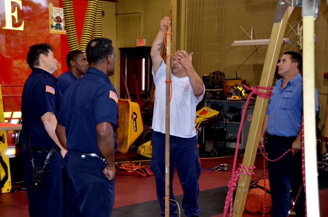 Camden Fire Department Training, September 8, 2011