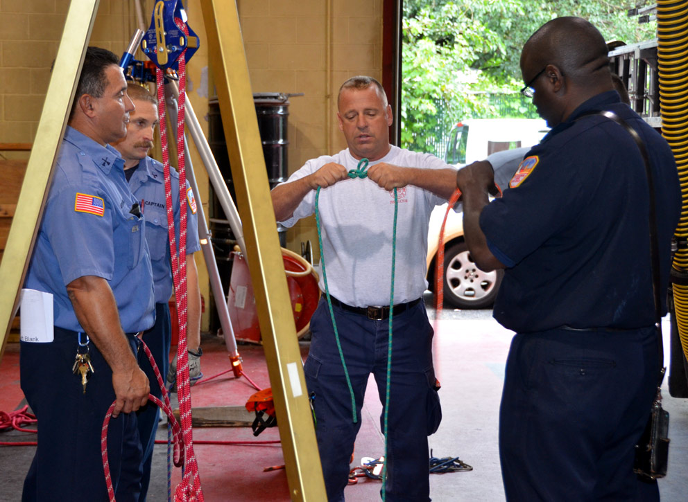 Camden Fire Department Training, September 8, 2011