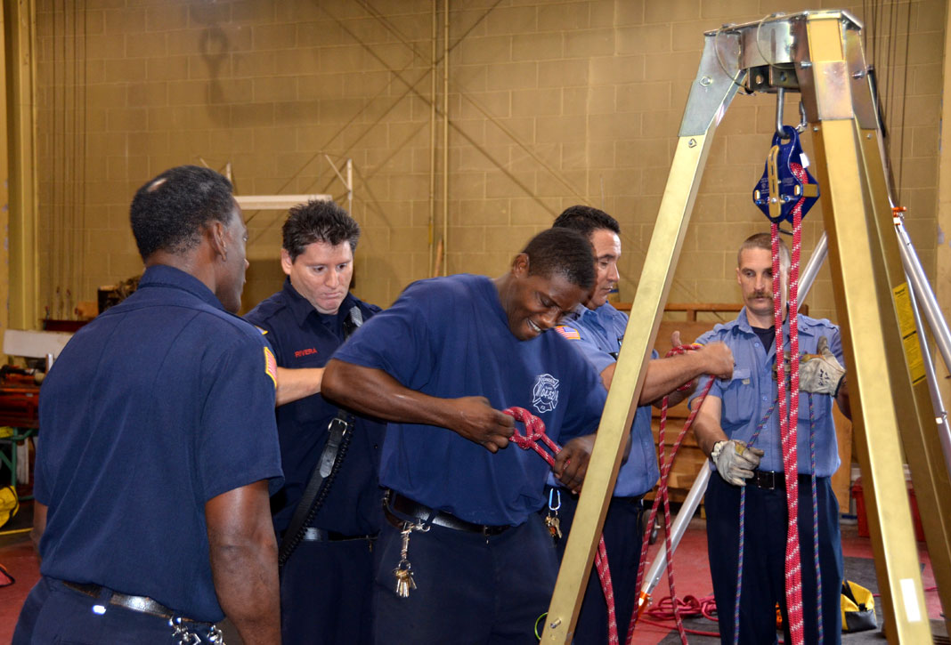 Camden Fire Department Training, September 8, 2011