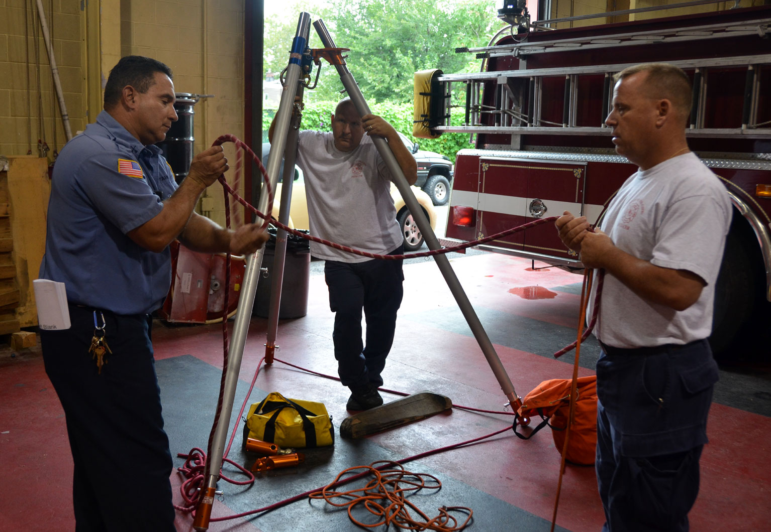 Camden Fire Department Training, September 8, 2011