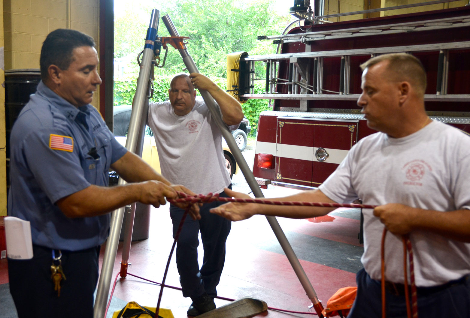 Camden Fire Department Training, September 8, 2011