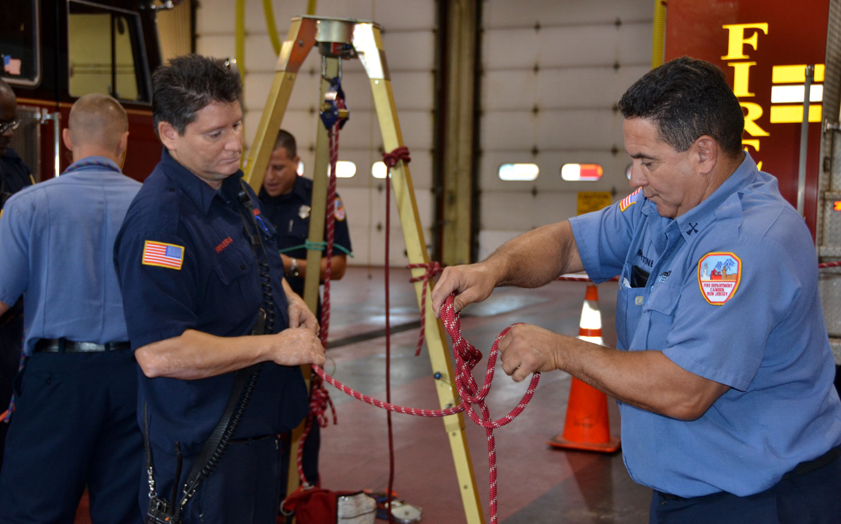 Camden Fire Department Training, September 8, 2011